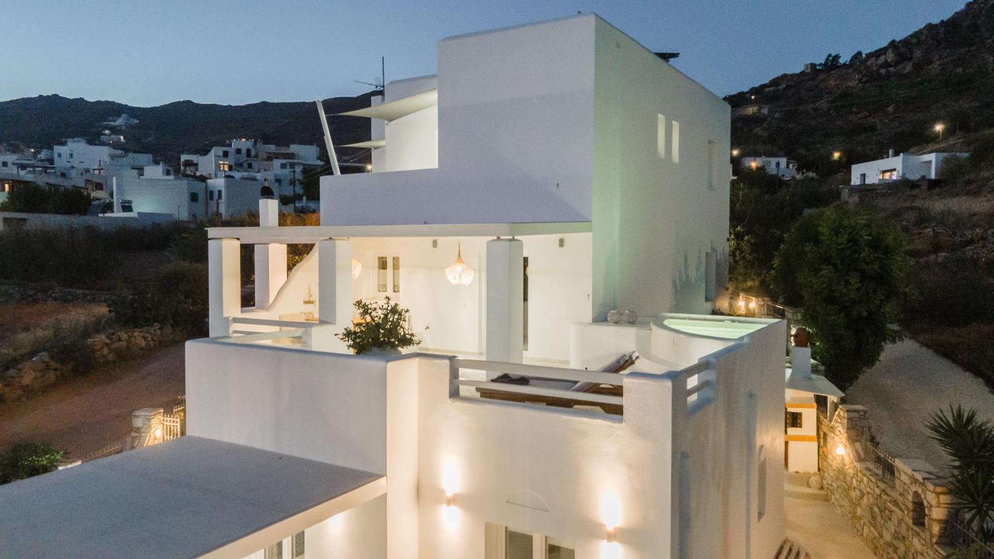 Aeolos Villas Sustainable Living Agkidia Buitenkant foto