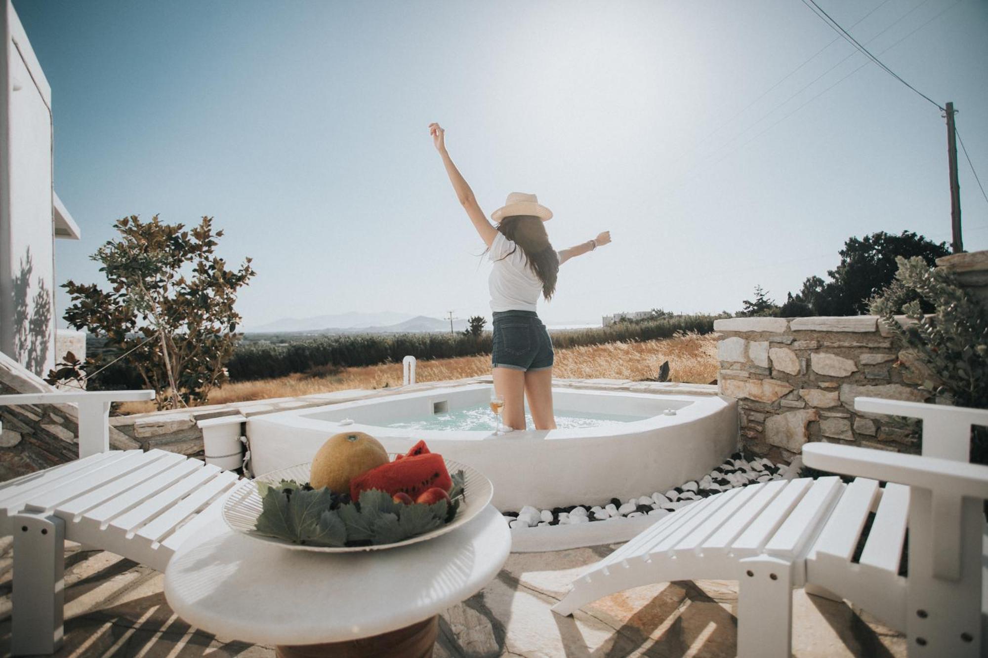 Aeolos Villas Sustainable Living Agkidia Buitenkant foto
